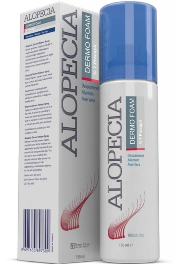 Alopecia Dermo Foam 150 Ml - Saç Bakım Köpüğü 150 Ml