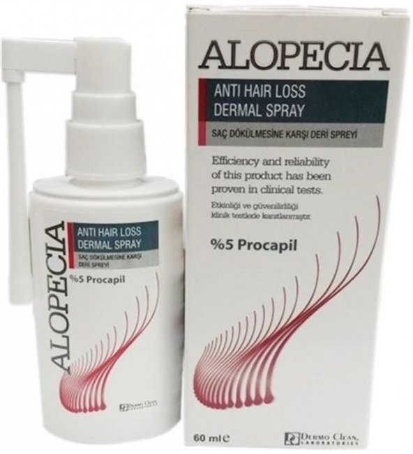 Alopecia Anti Hair Loss Serum Dermal Spray 60 Ml - 5 Procapil Saç Serumu