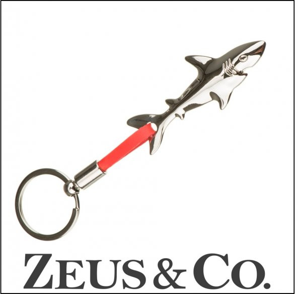 Zeus&Co. 3 Boyutlu Köpekbalığı Anahtarlık Hediye Kesesi içinde - 3