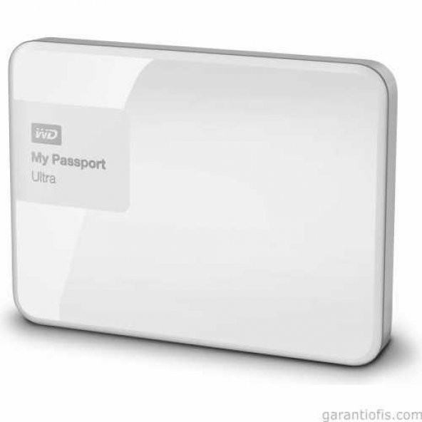 WD My Passport Ultra 2TB WDBBKD0020BWT 2.5 Usb3.0 Beyaz Harici HDD