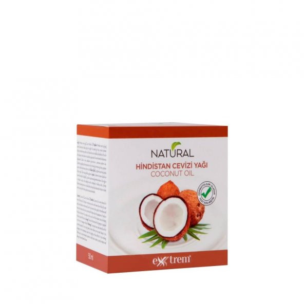 Natural Hindistan Cevizi Yağı Coconut Oil 50ml