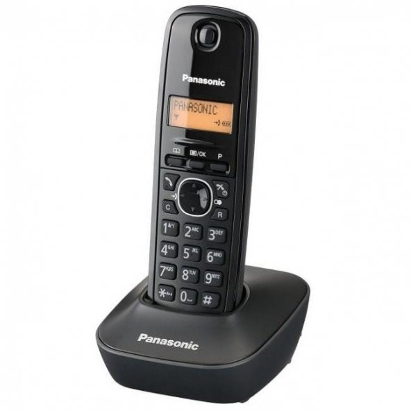 Panasonic KX-TG1611 KABLOSUZ Dect Telefon  Siyah
