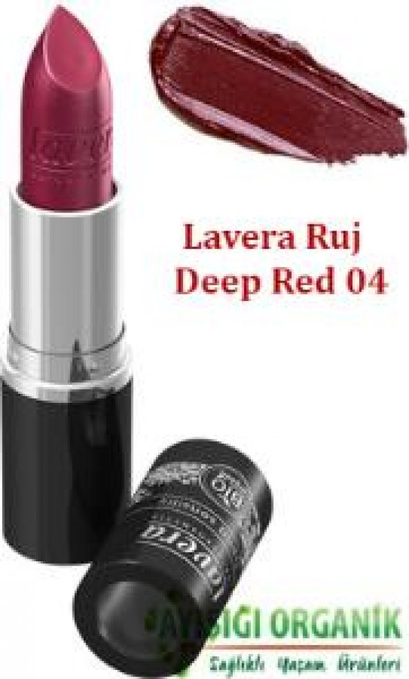 Lavera Ruj  Deep Red  04  4.5 gr