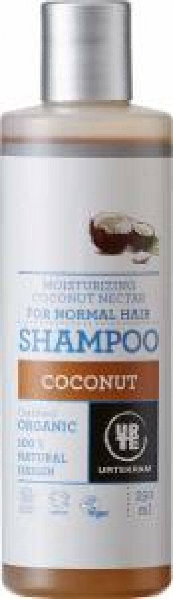 Urtekram Organik Coconut Şampuan   250 ml