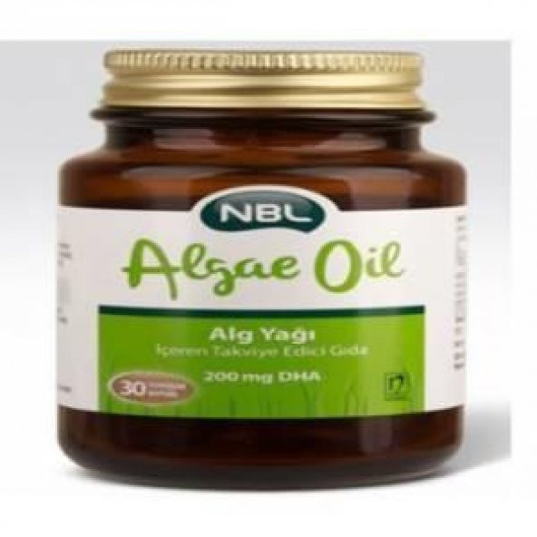 Nbl_algae  Oil 200 Mg 30 Kapsül Alg Yağı