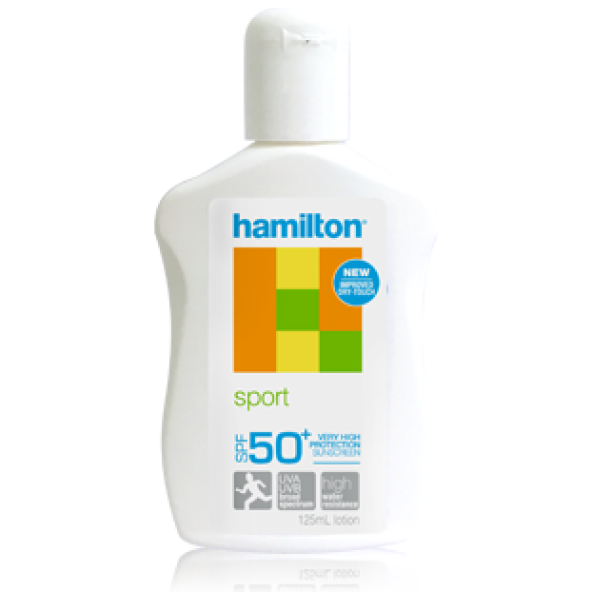 Hamilton Sport Lotion 50+güneş Kremi 125 M (Suya Tere Dayanıklı)