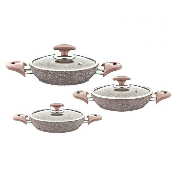 OMS 3004 Üçlü Granit Sahan Set