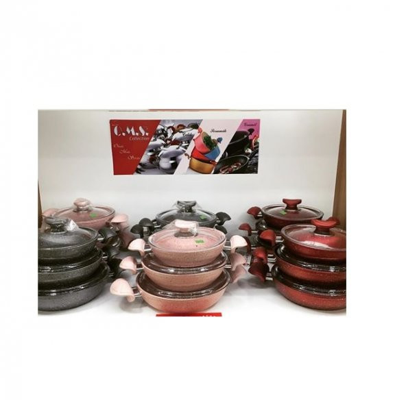 OMS 3004 Üçlü Granit Sahan Set - 2