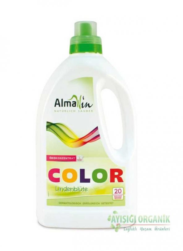 Almawin Organik Çamaşır Yıkama Sıvısı  (Renkliler İçin) 1.5 lt