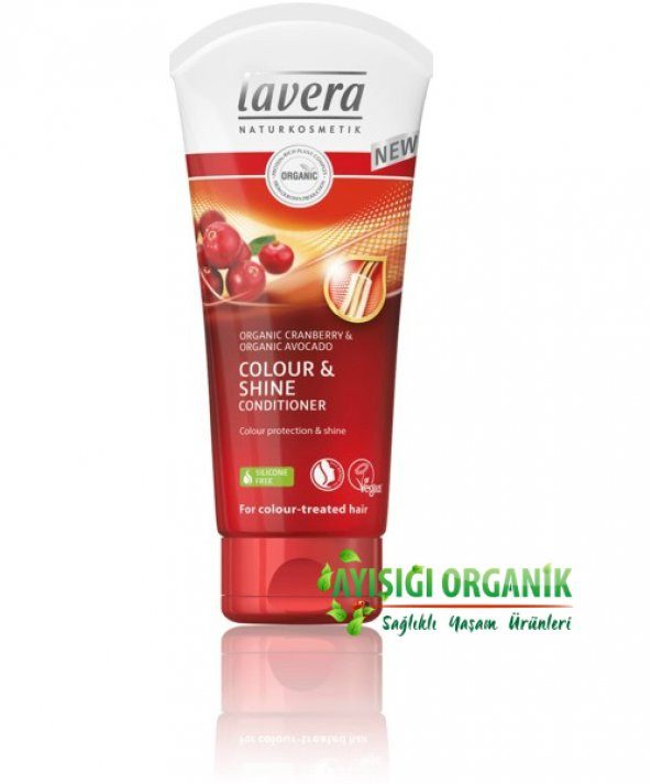 Lavera Colour & Shine Saç Kremi Organik Kızılcık  Organic Avokado