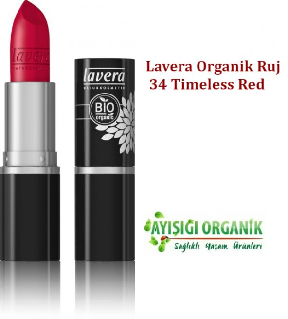 Lavera Organik Ruj (34 Timeless Red)