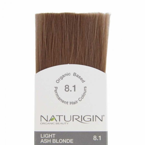Naturigin Organik Saç Boyası Açık Kül Sarısı 8.1 - 2