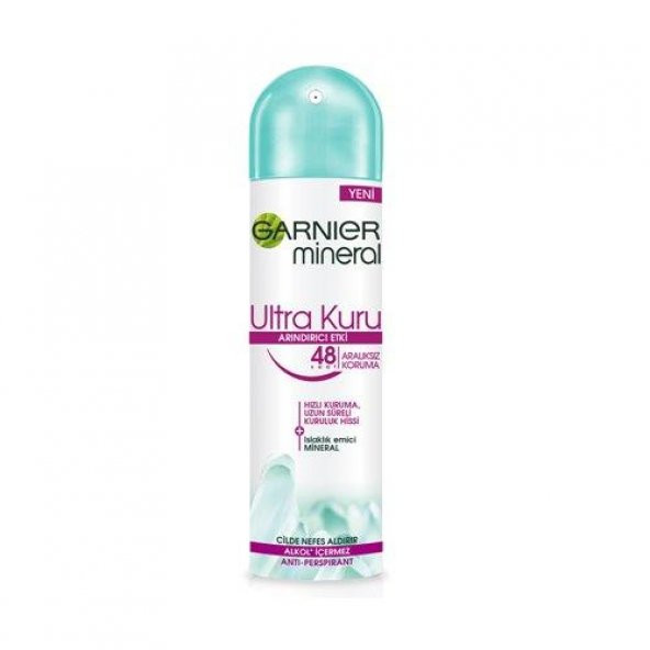 Garnier Anti - Perspirant Sprey Deodorant - Ultra Kuru 150 ml