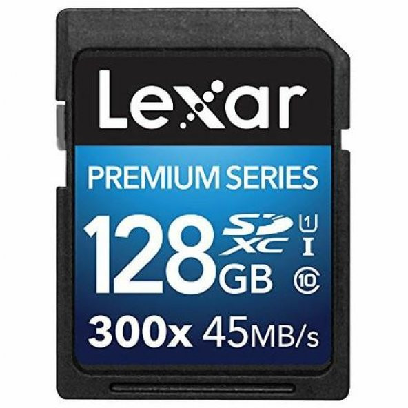 Lexar 128GB SD Hafıza Kartı C10 UHS-I 45MB/s 300X