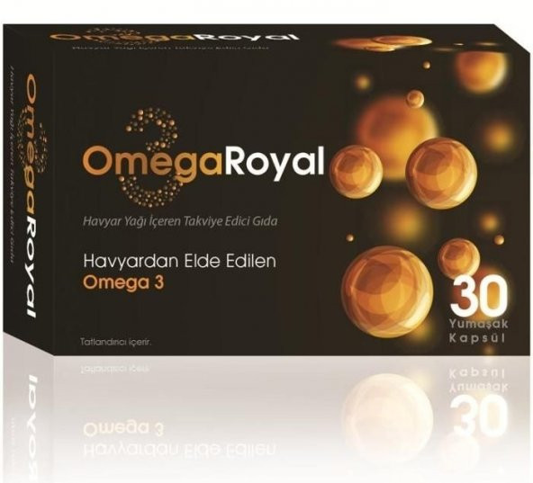 Omega Royal Omega 3 30 Kapsül(SÜPRİZ HEDİYELİ)- 02/2022