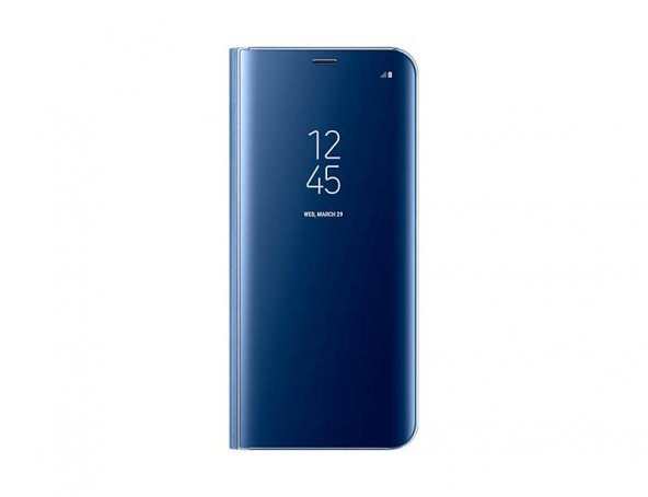 Samsung Galaxy S8 Plus Clear View Cover Kılıf EF-ZG955 MAVİ