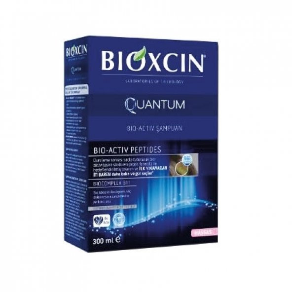 Bioxcin Quantum Hassas Saçlar İçin Şampuan 300ml(SÜPRİZ HEDİYELİ)
