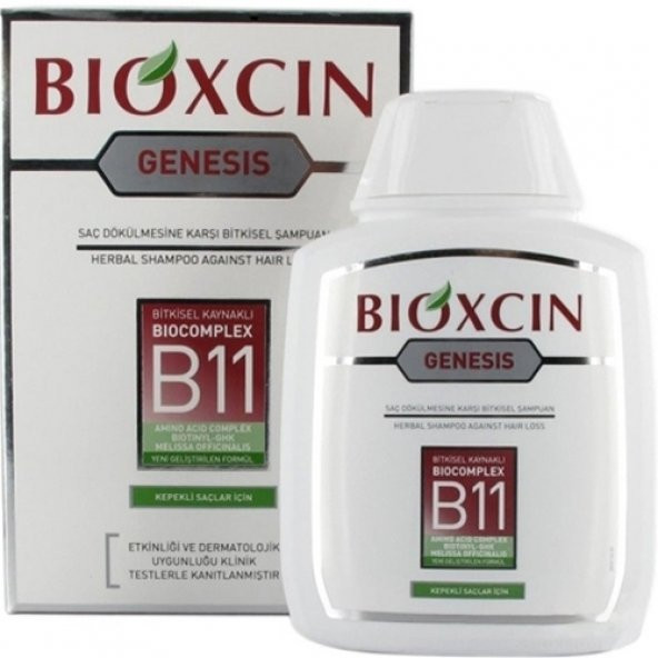 Bioxcin Genesis Şampuan - Kepekli Saçlar 300ml(SÜPRİZ HEDİYELİ)