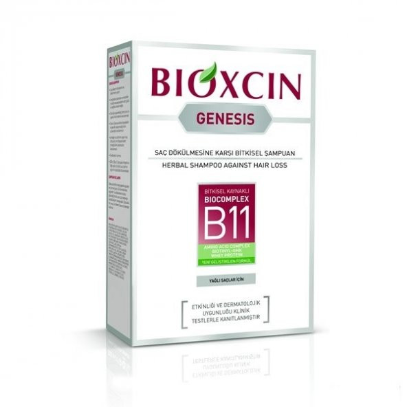 Bioxcin Genesis Şampuan - Yağlı Saçlar 300ml (SÜPRİZ HEDİYELİ)