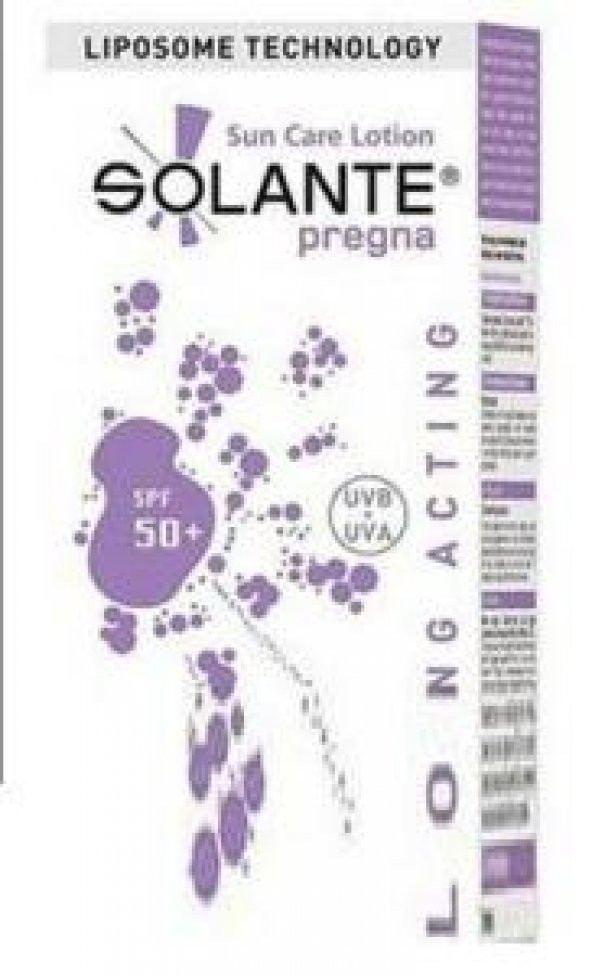 Solante Pregna Sun Care Lotion Spf 50+ 150 ml Güneş Losyonu