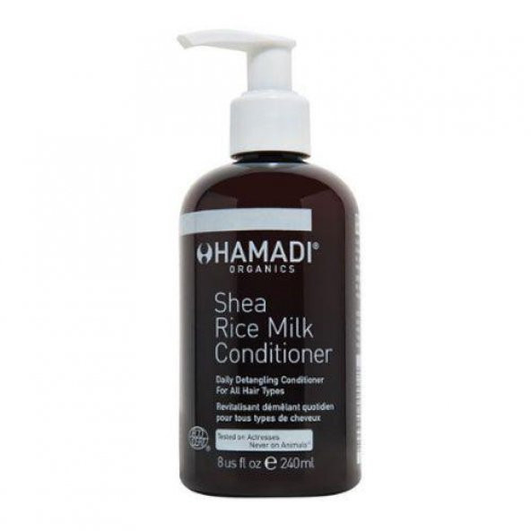 Hamadi Organics Shea Rice Milk Conditioner 240ml