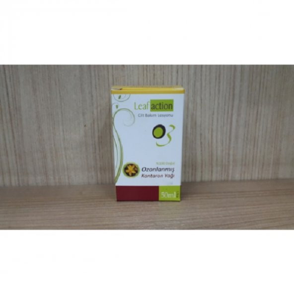 Leaf Actıon Ozonlanmış Kantaron Yağı 50 Ml