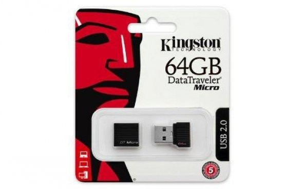 Kingston 64GB USB Flash Bellek Mini USB DTMCK/64GB