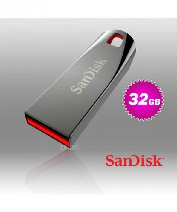 Sandisk 32GB USB Flash Bellek Metal Cruzer Force SDCZ71-032G-B35