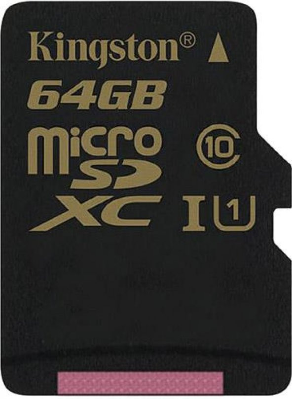 Kingston 64GB Micro SD Hafıza Kartı C10 UHS-I SDCA10/64GB