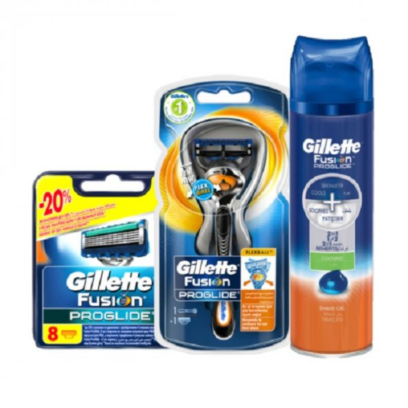 Gillette Fusion ProGlide Flexball Tıraş Paketi