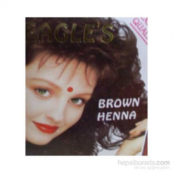 Kahverengi Hint Kınası 6 lı paket