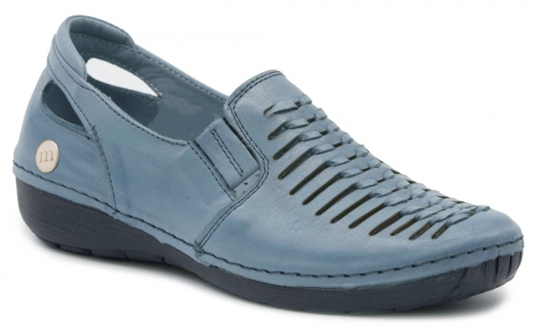 Mammamia D17ya680 Mavi Bayan Ayakkabı Casuel