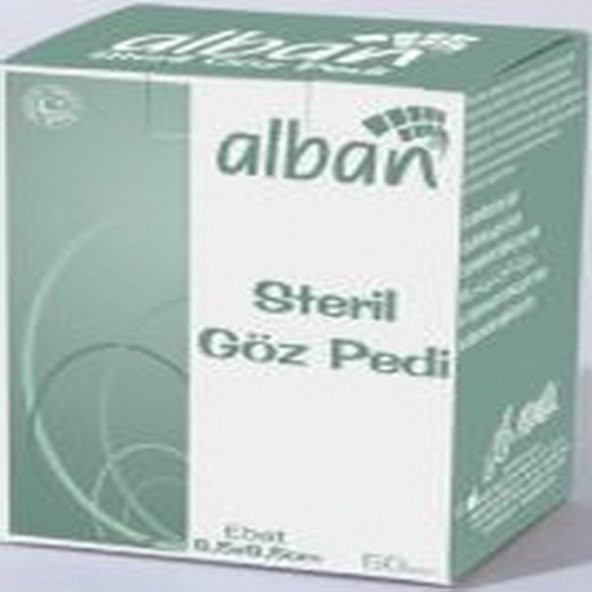 Steril GÖZ Pedi-ALBAN 50 Lİ