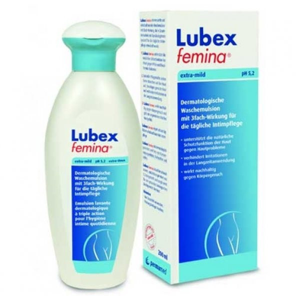Lubex Femina Vücut Temizleme Emülsiyonu 200ml