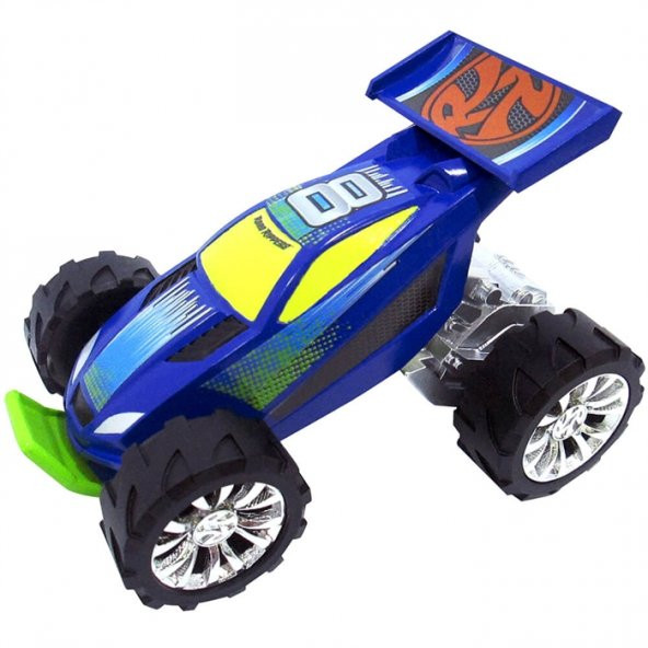 R.R Mini Yarışçılar Bastır Gitsin Araçlar Mavi