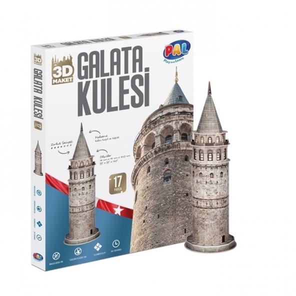 Galata Kulesi 3D Puzzle