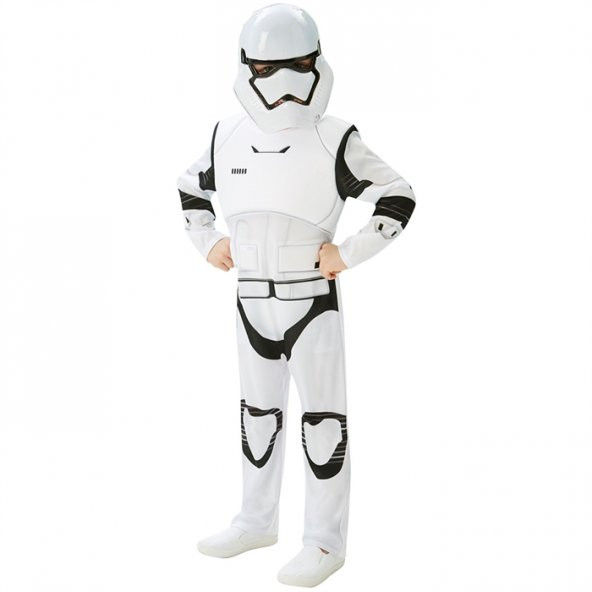 Star Wars Episode 7 Stormtrooper Kostüm Lüks 5-6 Yaş
