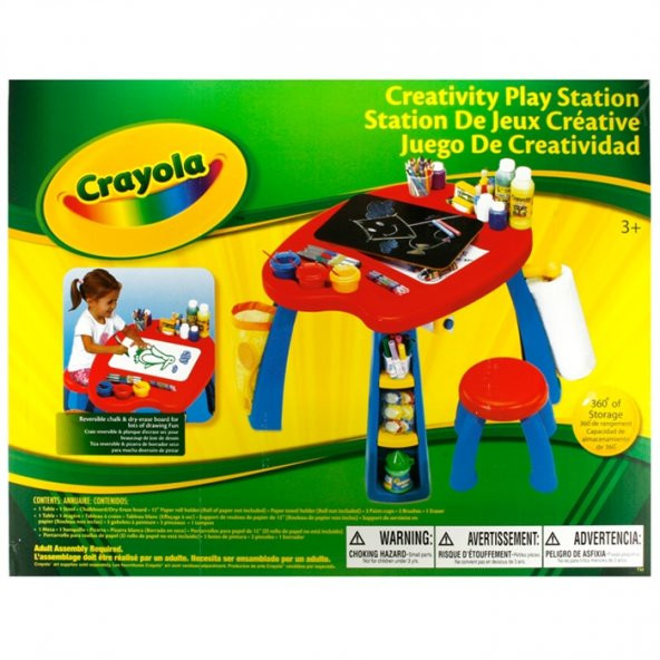 Crayola Çok Fonksiyonlu Oyun Ve Resim Masası