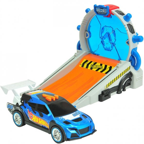 Hot Wheels Stunt FX Hareketli Sesli ve Işıklı Rampa Oyun Seti Mav