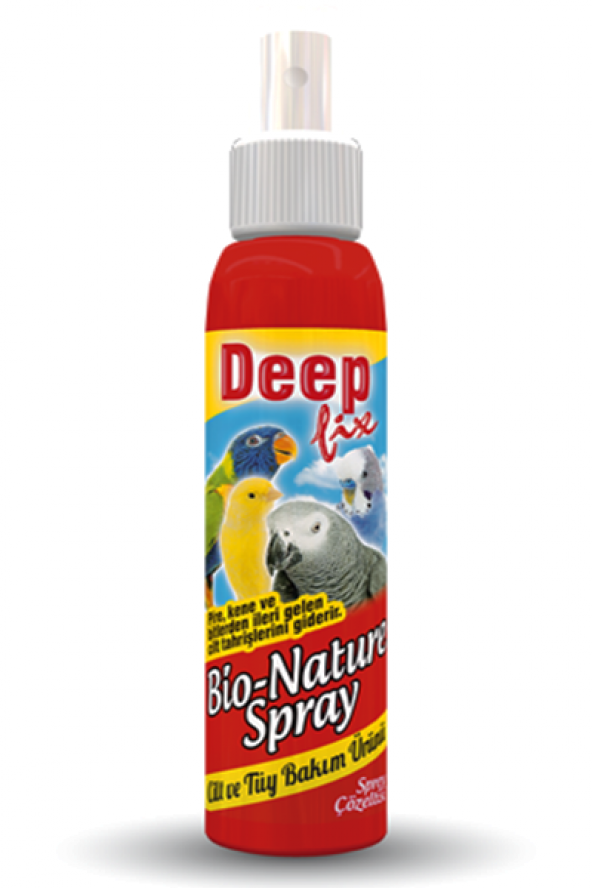 Deep Fix Kafes Kuşları İçin Deri Ve Tüy Bakım Spreyi 100 ml