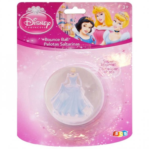 Disney Prenses Cinderella Zıplayan Figürlü Top