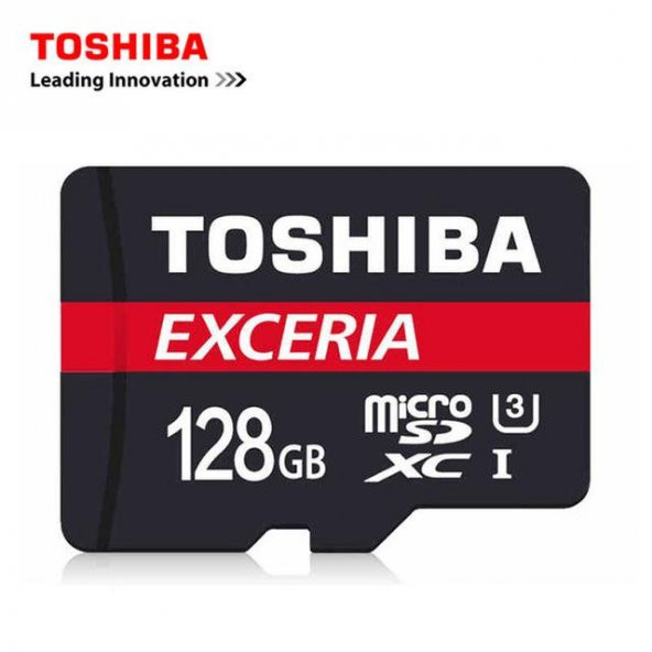 Toshiba 128GB Micro SD Hafıza Kartı C10 U3 90MB/s M302-EA