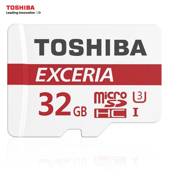 Toshiba 32GB Micro SD Exceria Hafıza Kartı C10 U3 4K 90MB/s