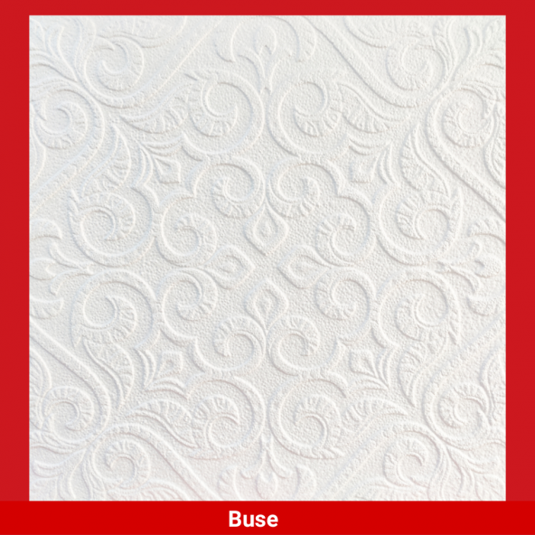 STROPİYER TAVAN VE DUVAR KAPLAMA BUSE MODELİ 10.M2 40.ADET