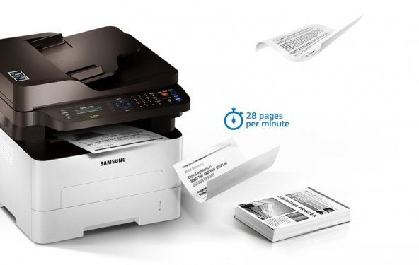 Samsung SL-M2885 FW yazıcı tarayıcı fotokopi faks wifi bağlantı