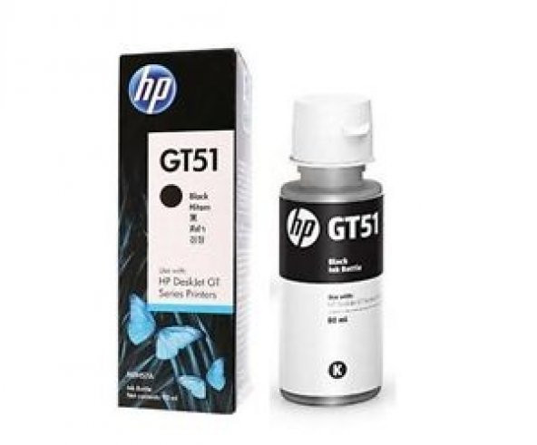 Hp M0H57AE GT51 XL siyah mürekkep şişe orıjınal