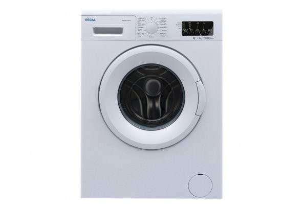 Regal 7100 TY 7 Kg. 1000 Devir Çamaşır Makinesi