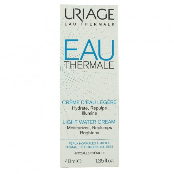 Uriage Eau Thermale Light Water Cream 40ml