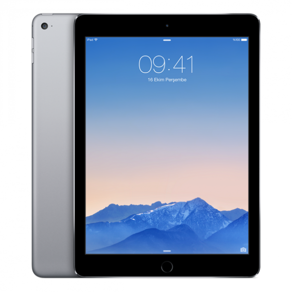 Apple iPad Air 2 128GB 9.7" WiFi Uzay Grisi Retina Ekranlı Tablet MGTX2TU/A