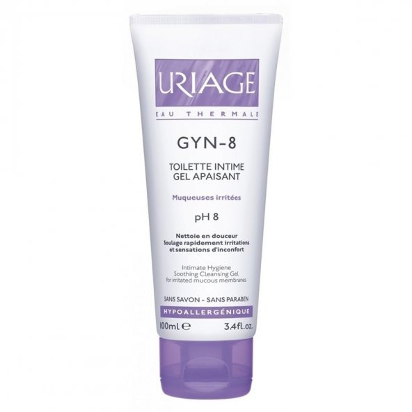 Uriage GYN-8 Intimate Hygiene Gel 100 ml / İntim Jel